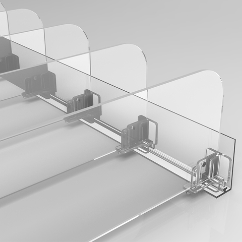 Divisor de plástico combinado