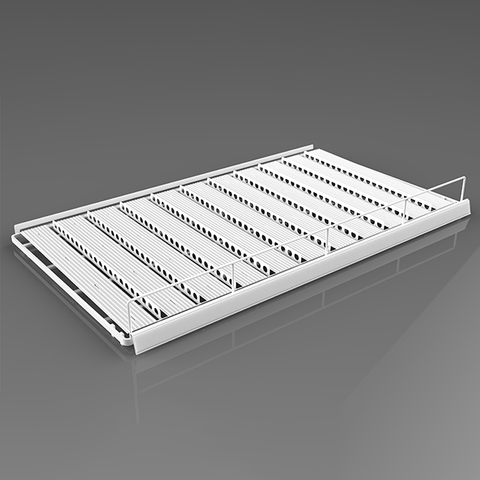 Pista de deslizamiento combinada: tipo con base metálica